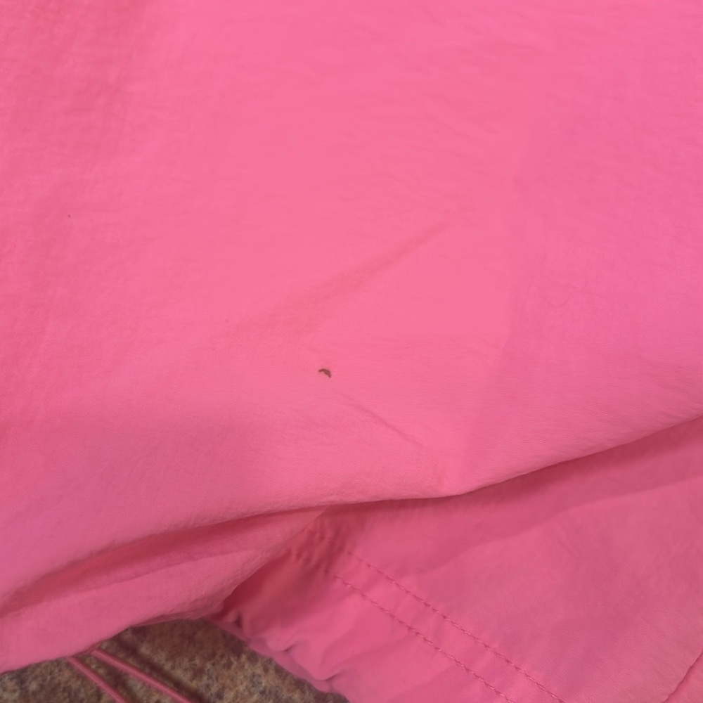 Love Tree Nylon Baggy Parachute Pants Womens Size Large Pink Pull On - Picture 13 of 16